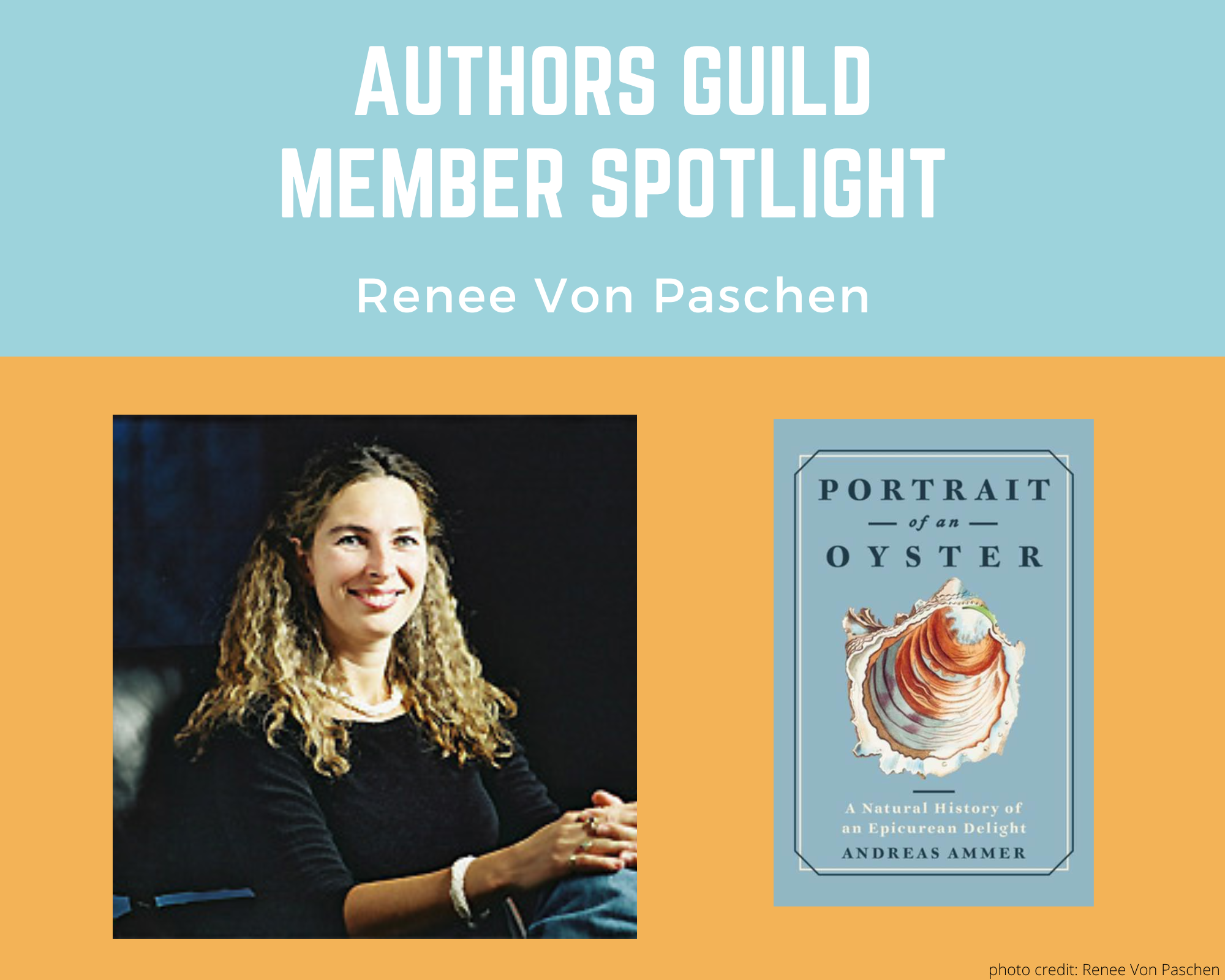 translator Renee Von Raschen and her translation of Portrait of an Oyster